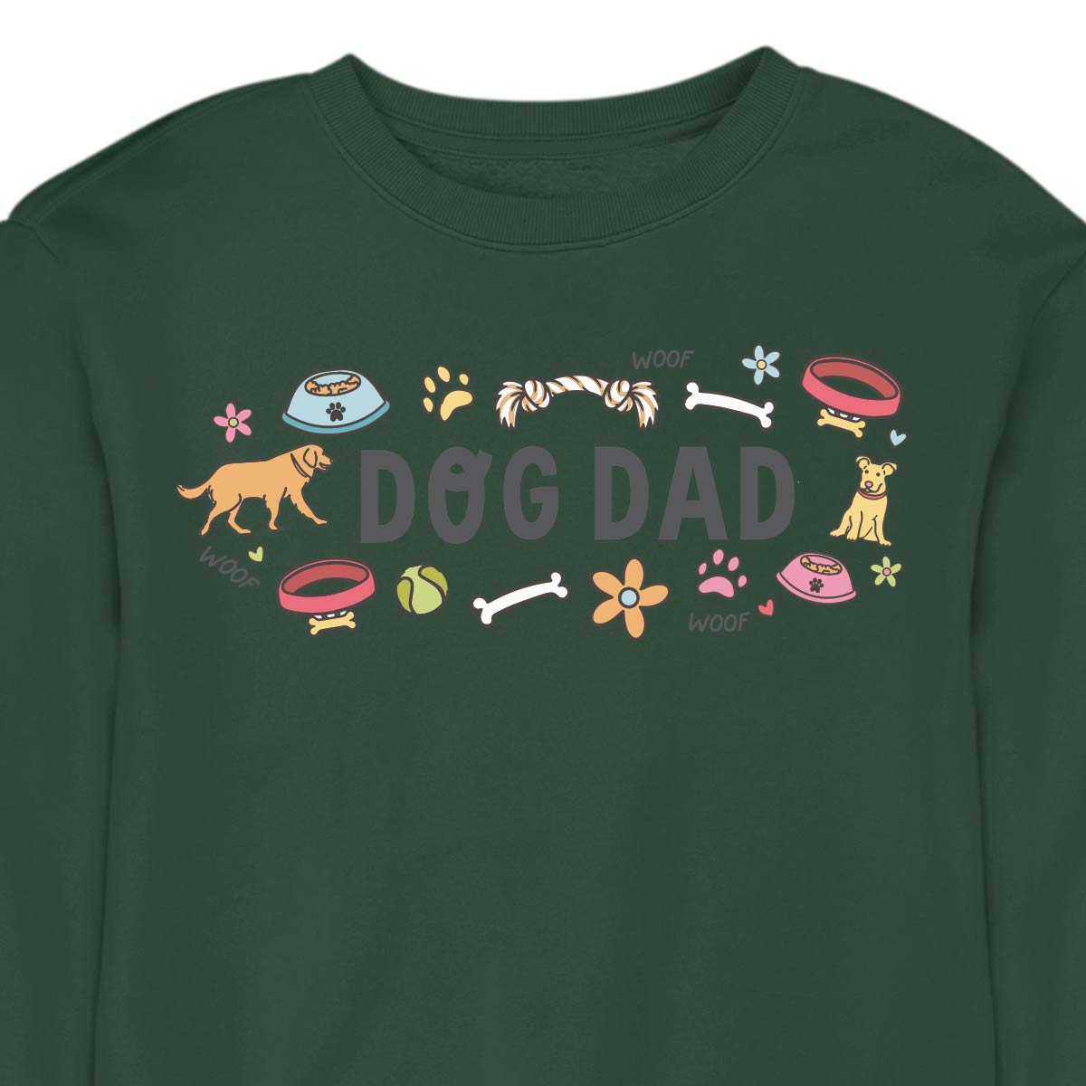 Dog Dad -CREWNECK (Unisex)