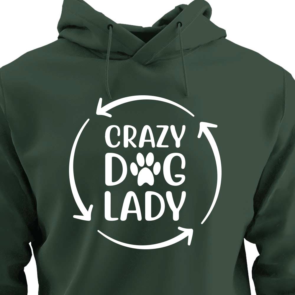 Crazy Dog Lady - HOODIE (Unisex)