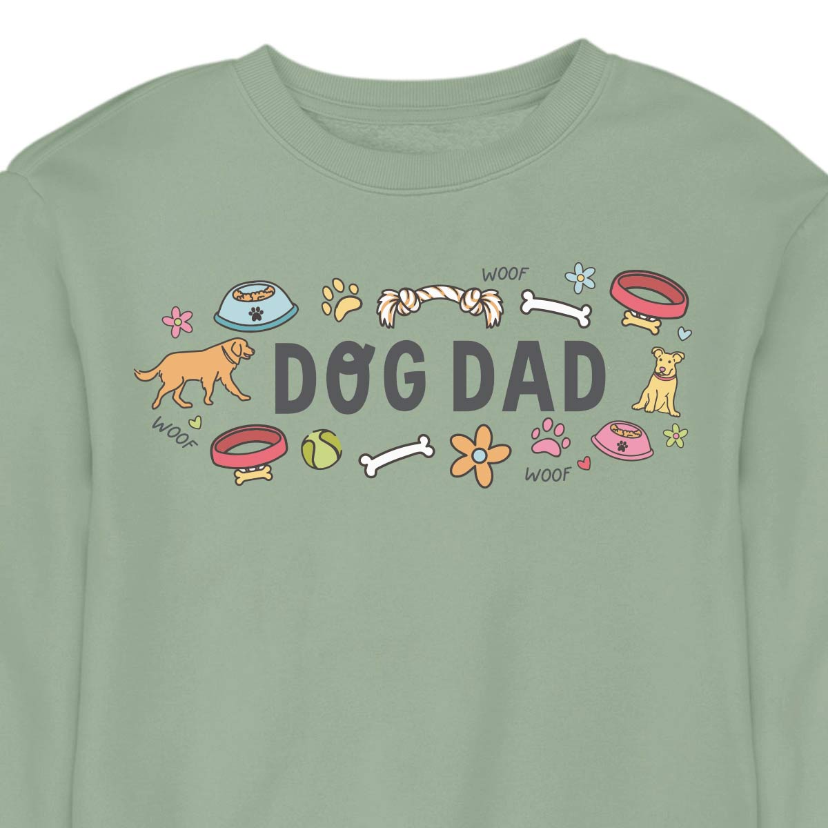 Dog Dad -CREWNECK (Unisex)