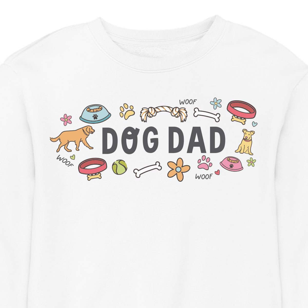 Dog Dad -CREWNECK (Unisex)
