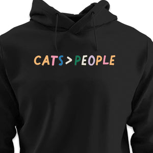 Cats > People - HOODIE (Unisex)