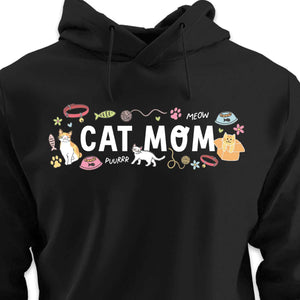 Cat Mom - HOODIE (Unisex)