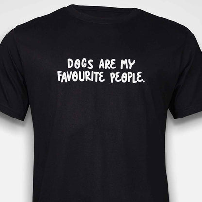Dogs Are My Favourite People T-SHIRT