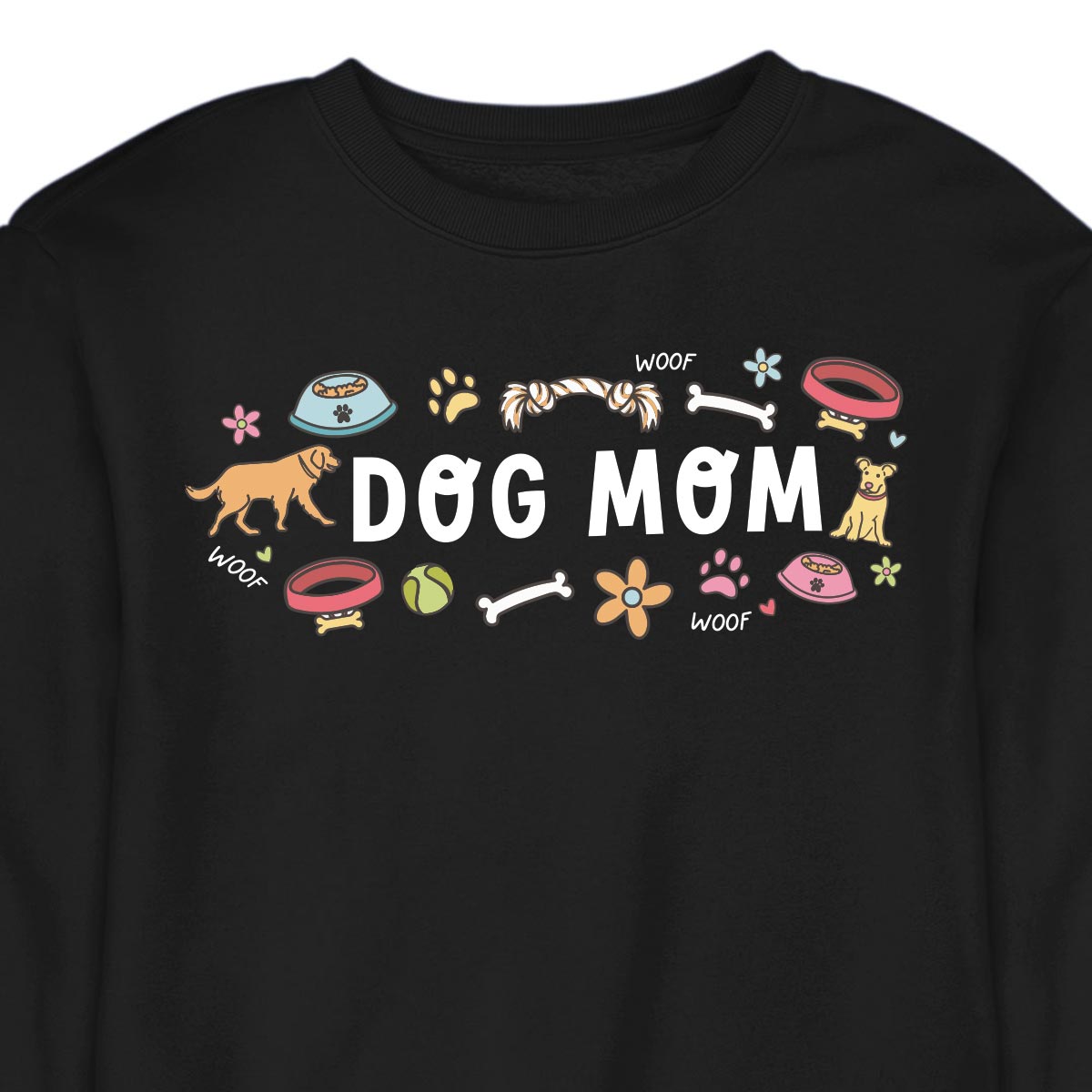 Dog Mom - CREWNECK (Unisex)