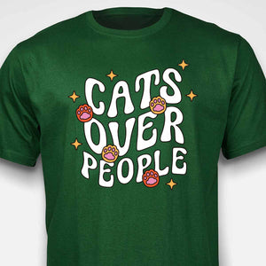 Cats Over People T-SHIRT