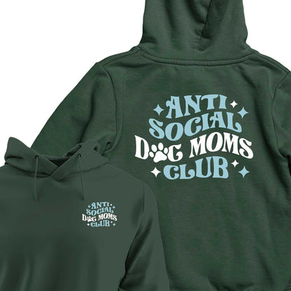 Anti-Social Dog Mom's Club - HOODIE (Unisex)