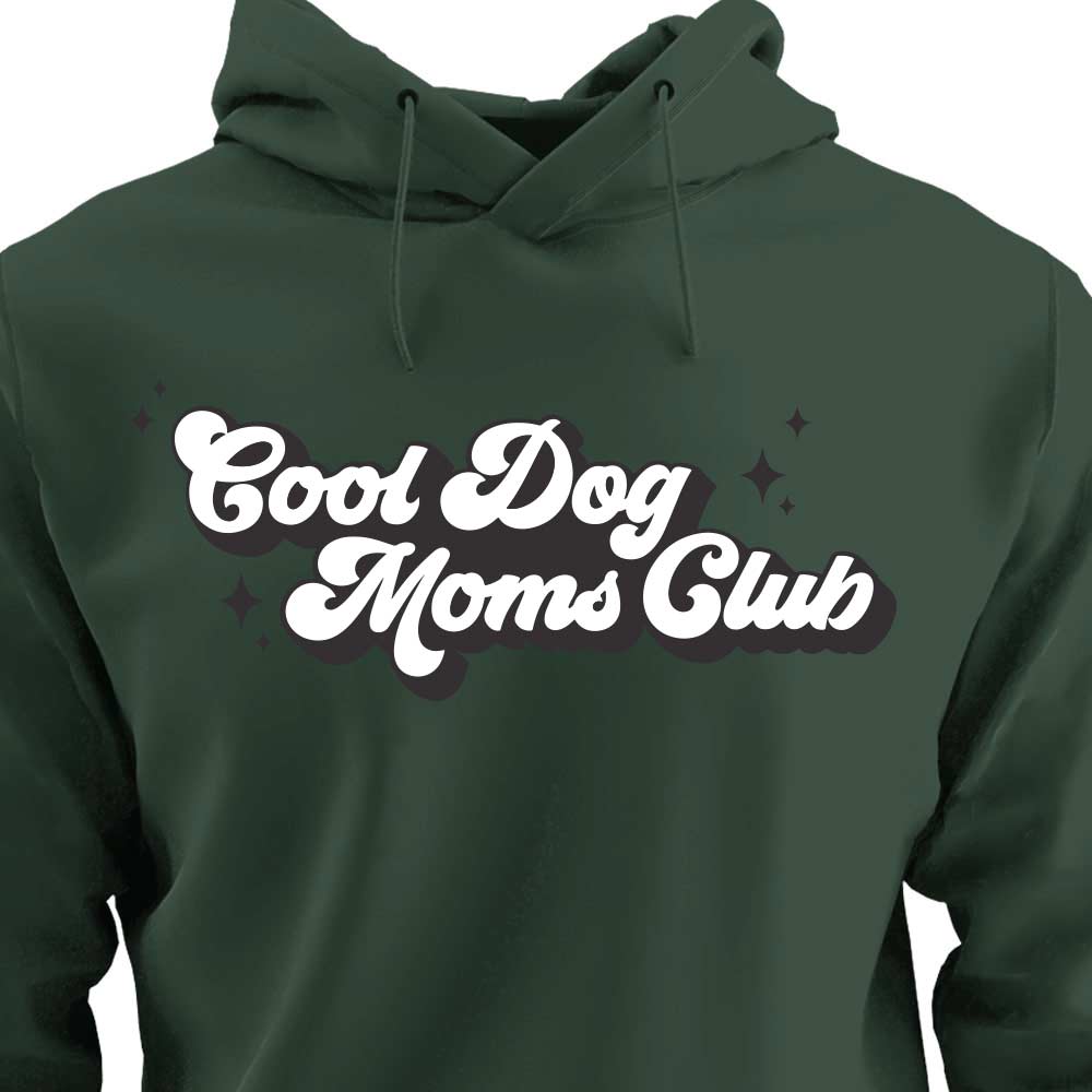Cool Dog Mom's Club - HOODIE (Unisex)