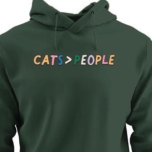 Cats > People - HOODIE (Unisex)