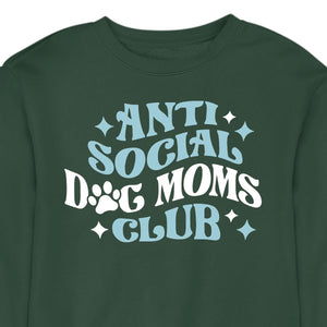 Anti Social Dog Mom's Club - CREWNECK (Unisex)