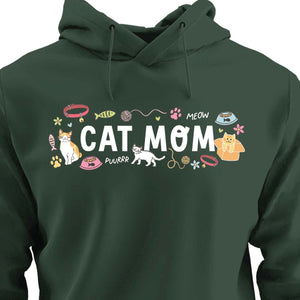 Cat Mom - HOODIE (Unisex)