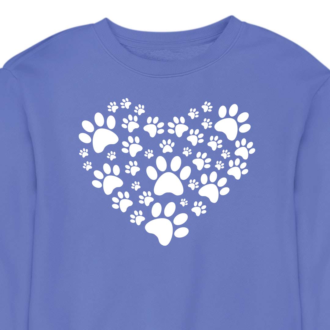 Heart Filled With Paws - CREWNECK (Unisex)