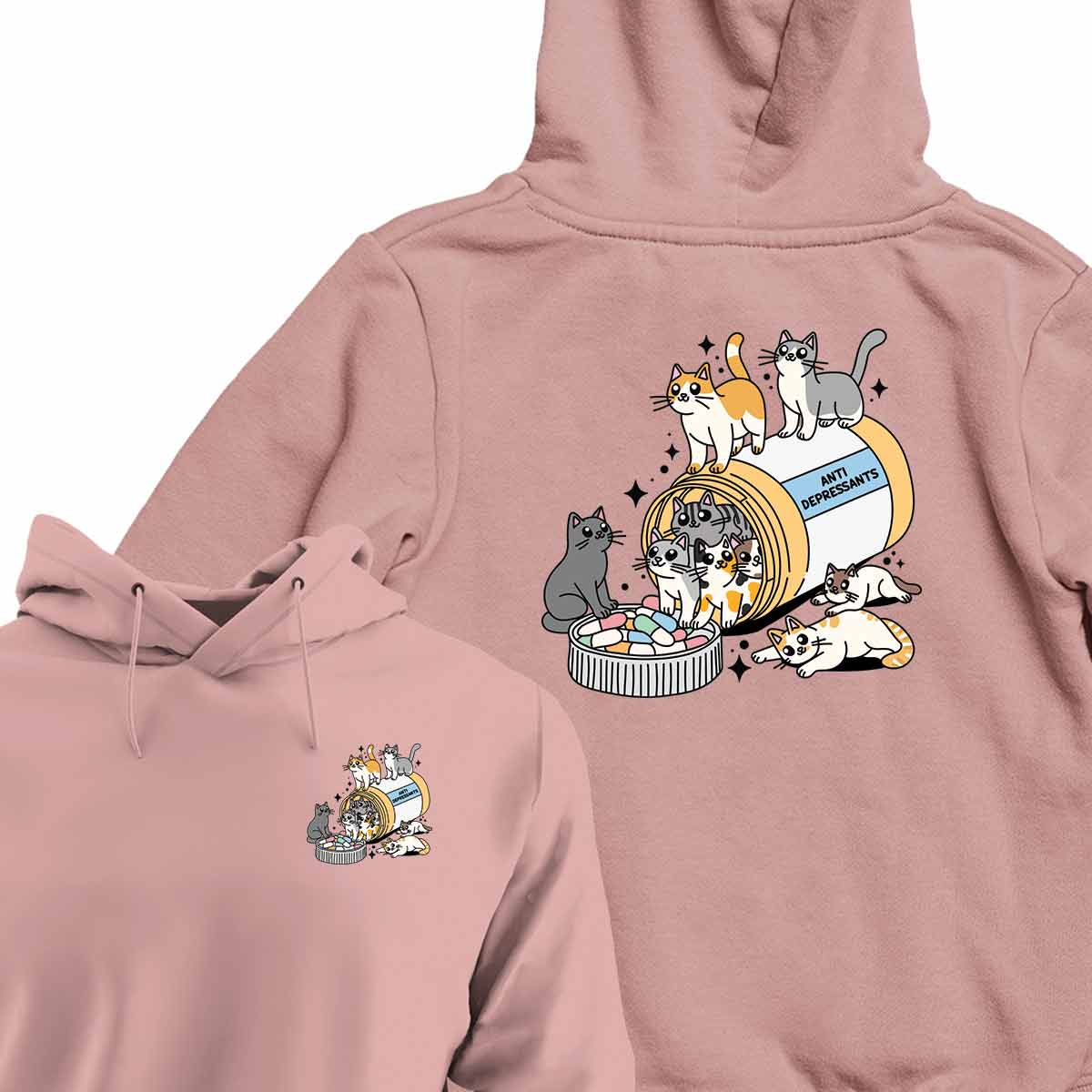 Kitty Anti-Depressant - HOODIE (Unisex)