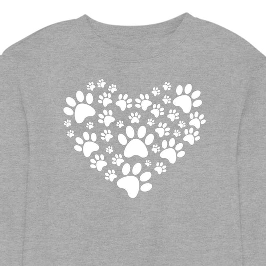 Heart Filled With Paws - CREWNECK (Unisex)