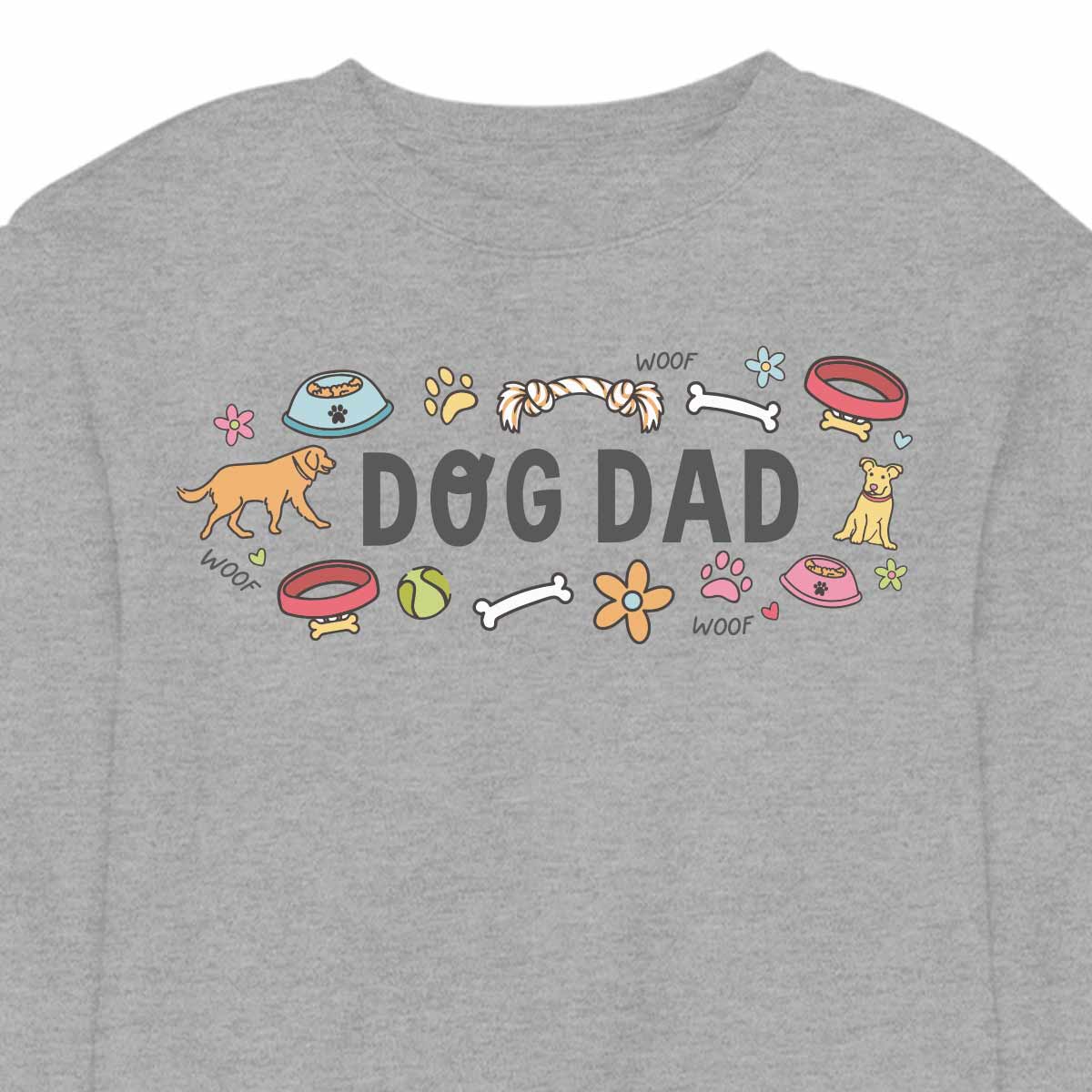 Dog Dad  -CREWNECK (Unisex)