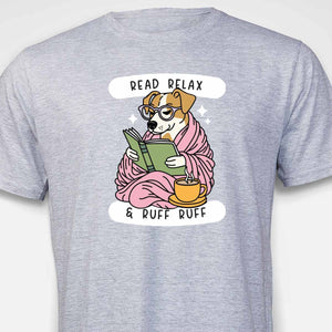 Cozy Reading Dog T-SHIRT