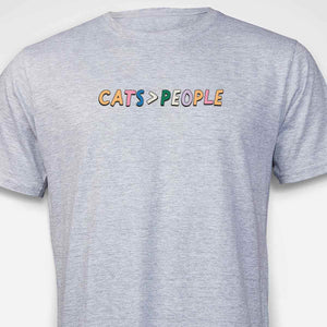 Cats > People T-SHIRT