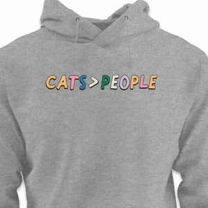 Cats > People - HOODIE (Unisex)