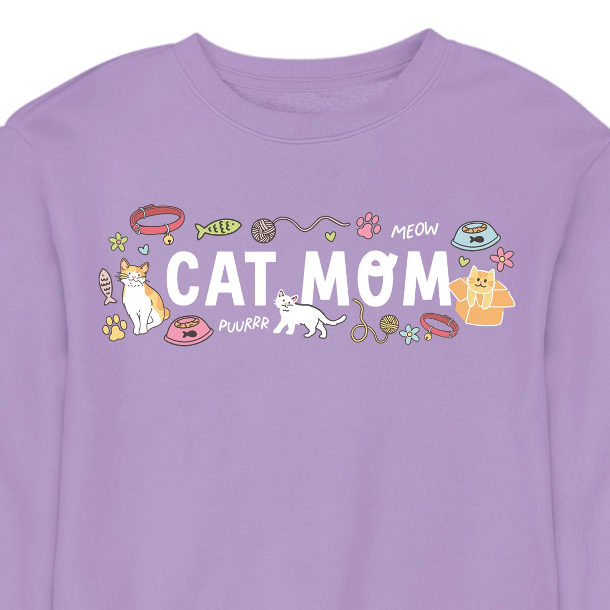 Cat Mom - CREWNECK (Unisex)