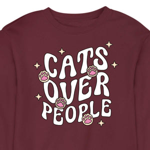 Cats Over People - CREWNECK (Unisex)