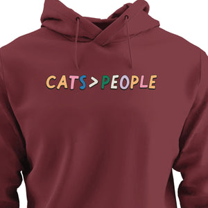 Cats > People - HOODIE (Unisex)