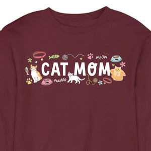 Cat Mom - CREWNECK (Unisex)