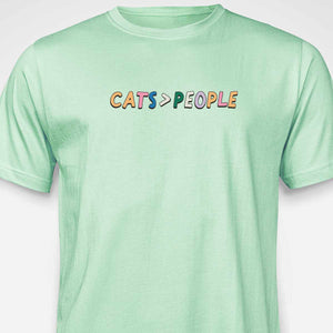 Cats > People T-SHIRT