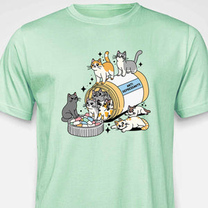 Kitty Anti Depressants  T-SHIRT