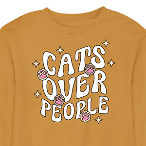 Cats Over People - CREWNECK (Unisex)