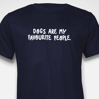 Dogs Are My Favourite People T-SHIRT