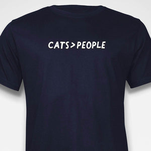 Cats > People T-SHIRT