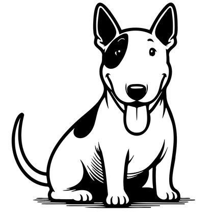 I need caffeine to keep up with my bull terrier