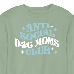 Anti Social Dog Mom's Club - CREWNECK (Unisex)