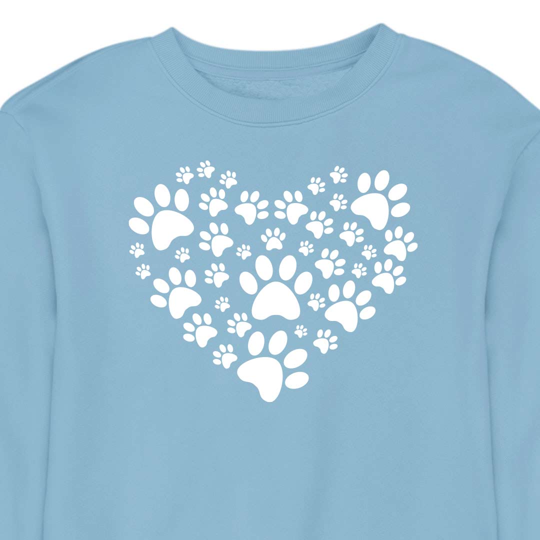 Heart Filled With Paws - CREWNECK (Unisex)
