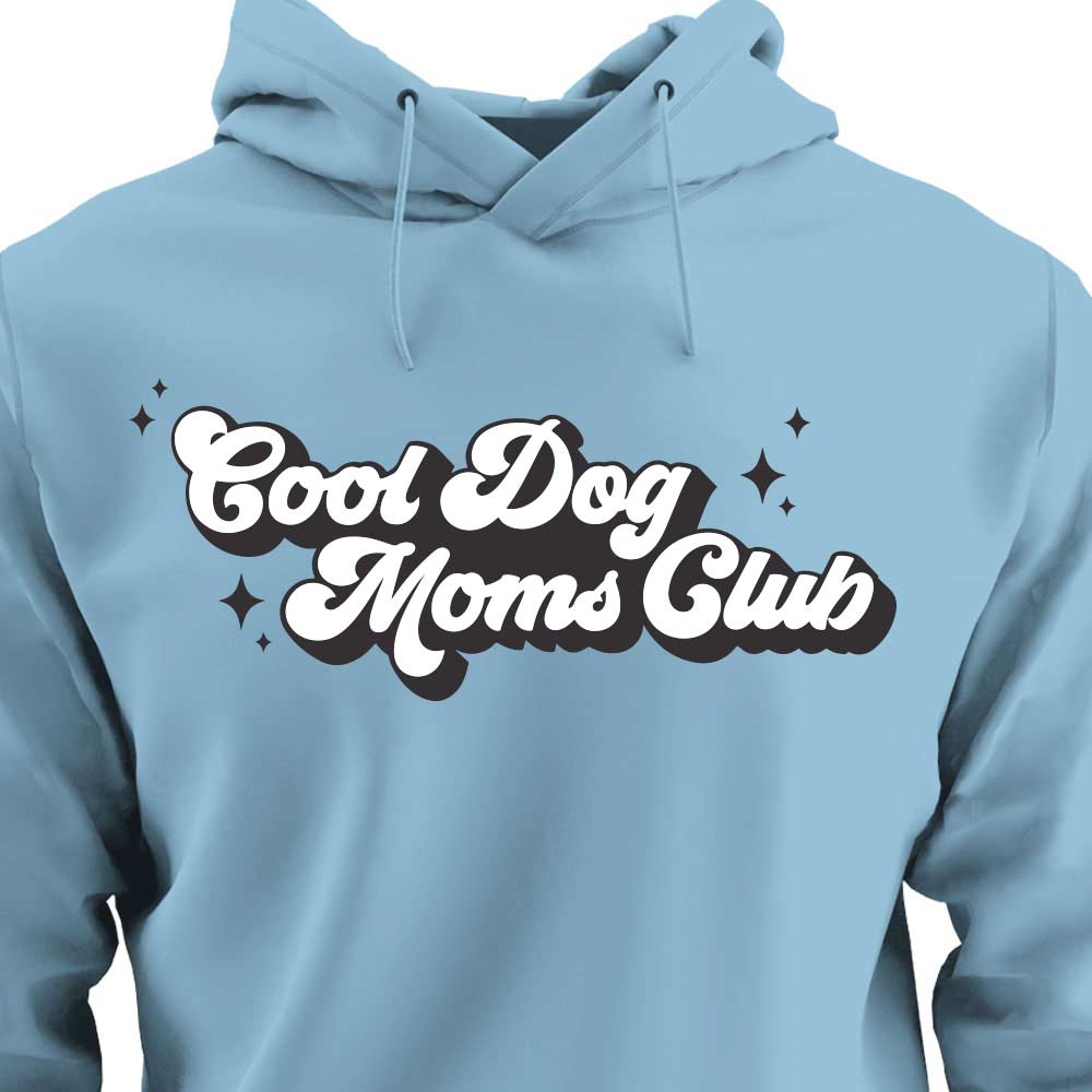 Cool Dog Mom's Club - HOODIE (Unisex)