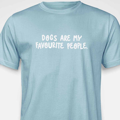 Dogs Are My Favourite People T-SHIRT