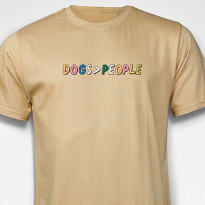 Dogs > People T-SHIRT