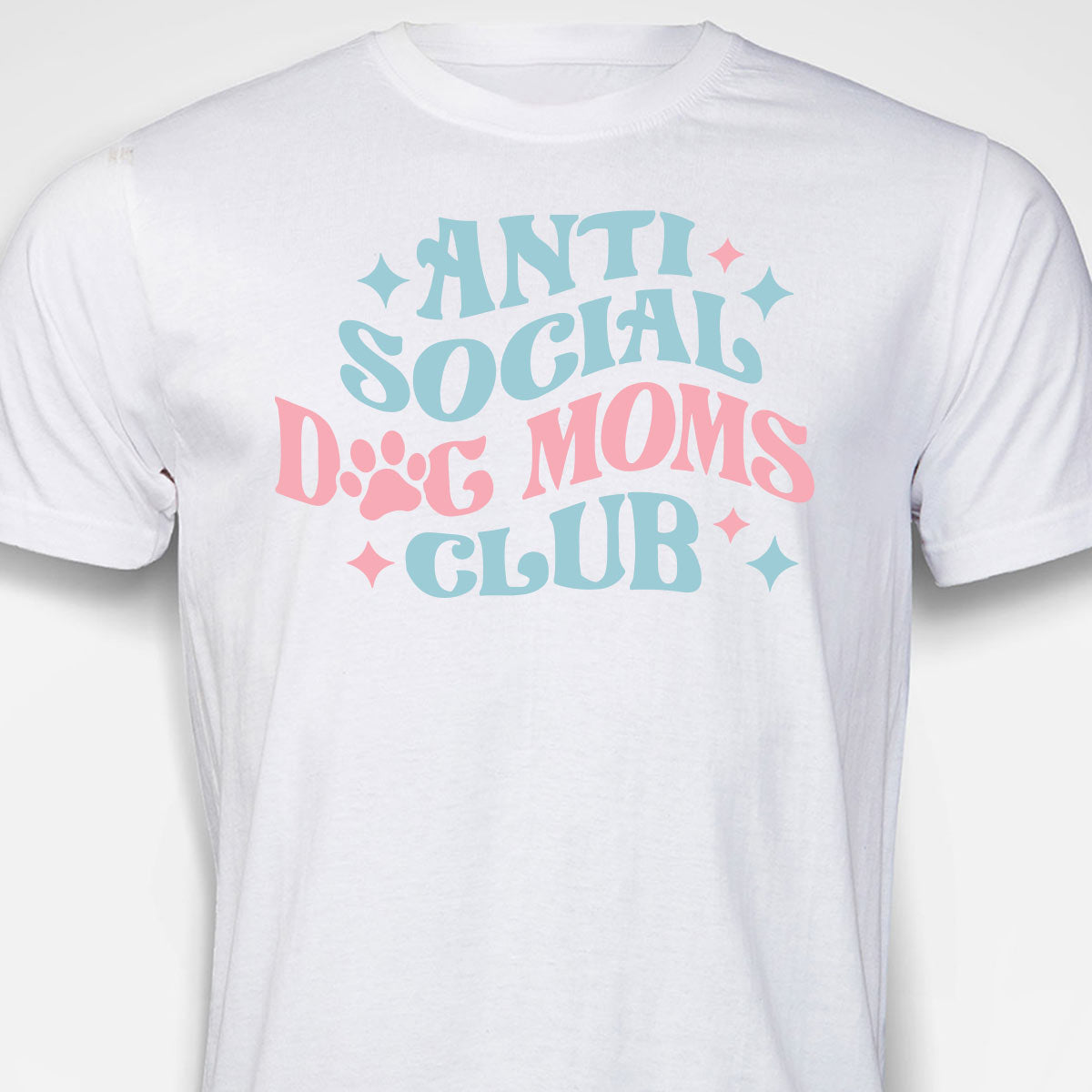 Anti Social Dog Mom's Club T-SHIRT