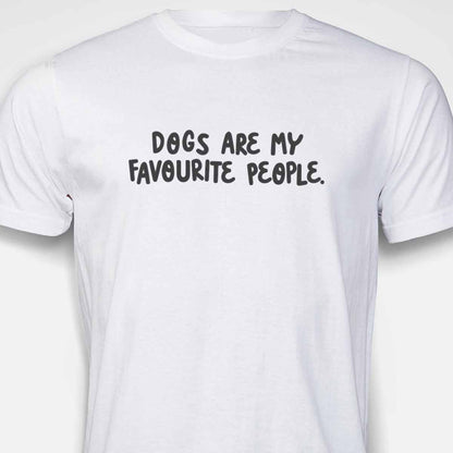 Dogs Are My Favourite People T-SHIRT