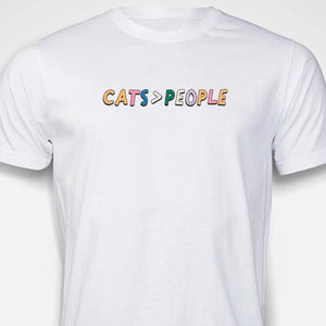 Cats > People T-SHIRT