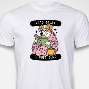 Cozy Reading Dog T-SHIRT