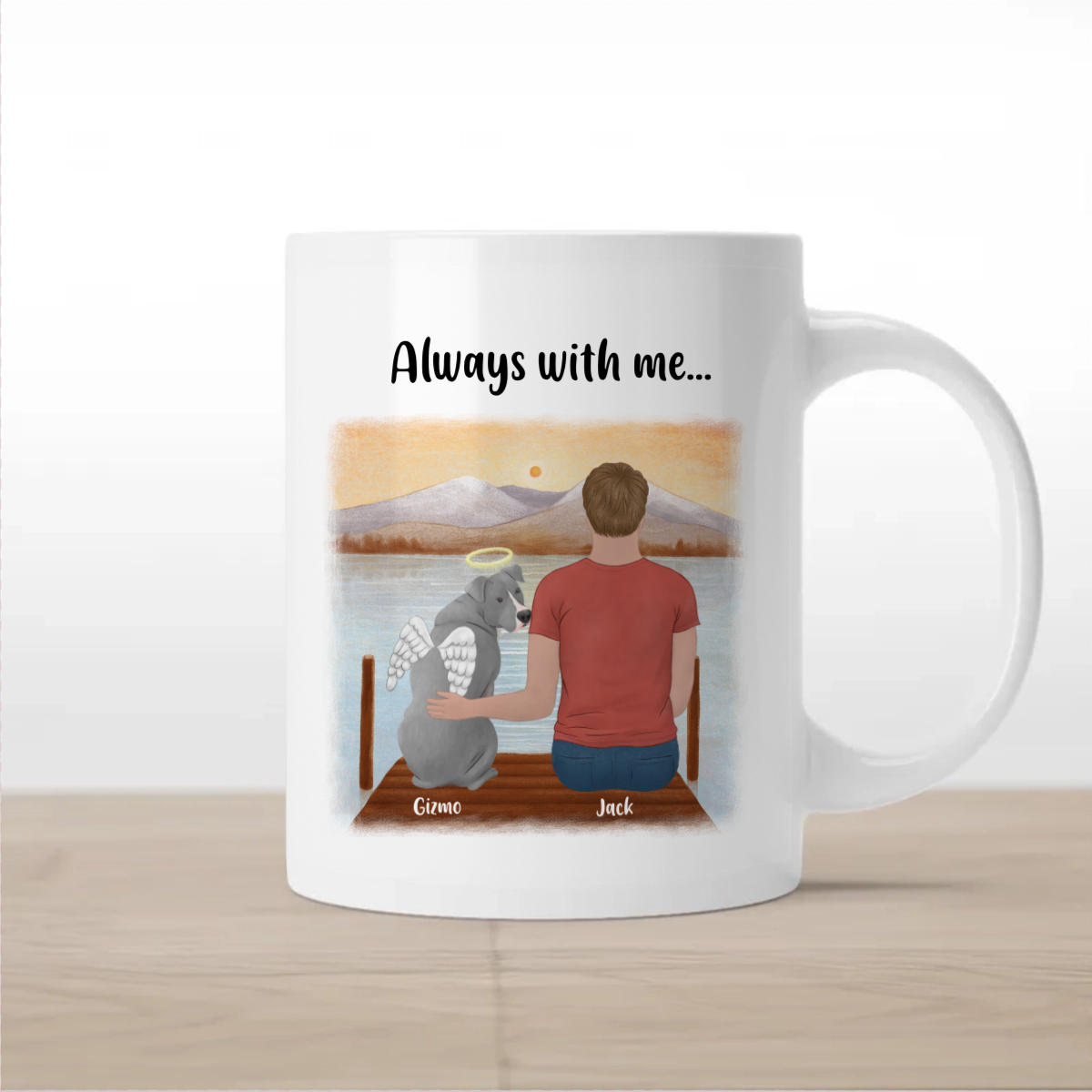 Dog Memorial Mug – A Heartfelt Tribute to A Beloved Companion