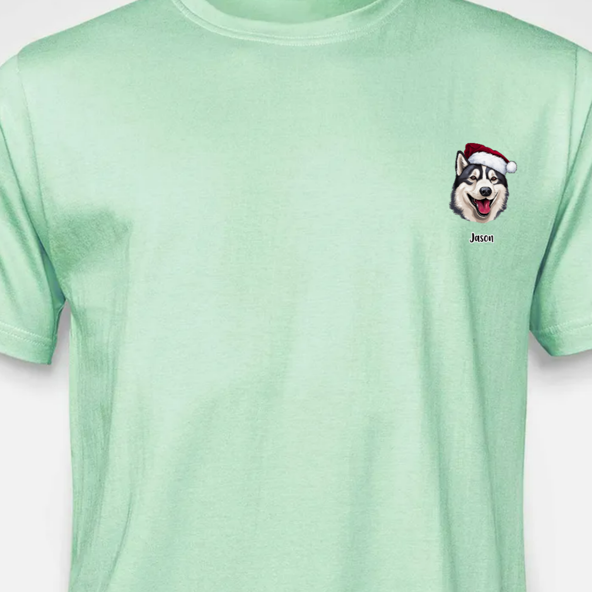 CUSTOMISABLE - Christmas Doggy Faces