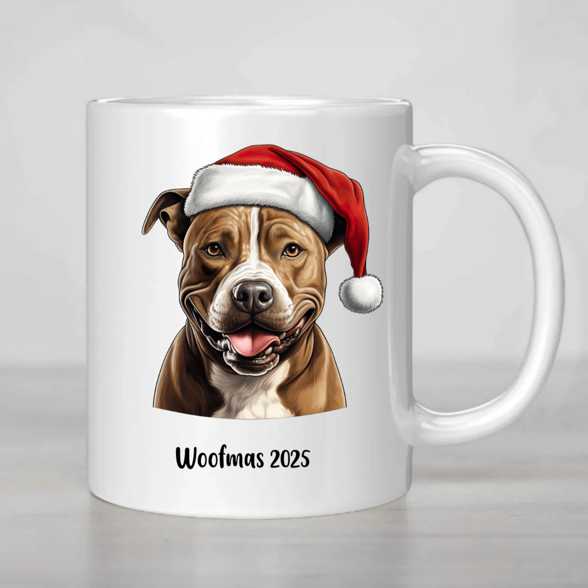 Doggy Face Christmas Mug