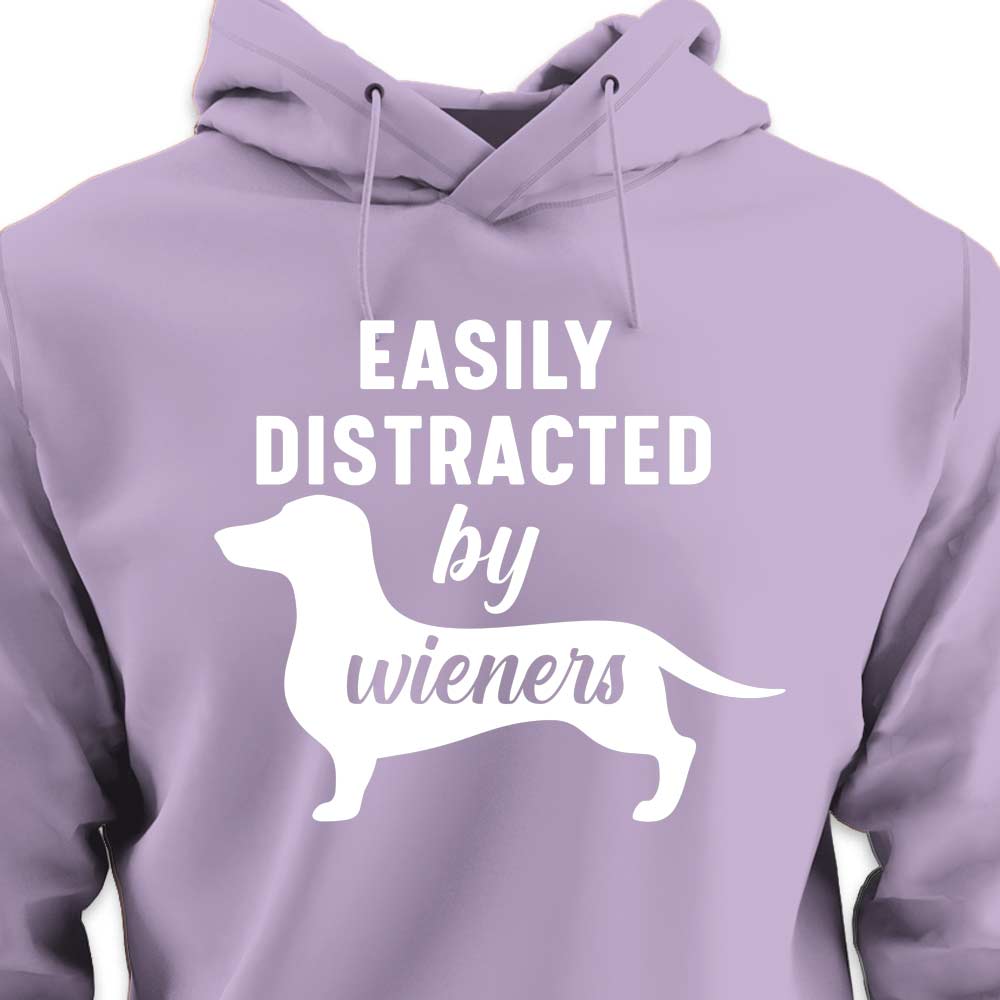 Easily Distracted By Wieners - HOODIE (Unisex)